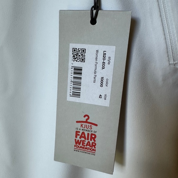 KJUS Women’s Formula Insulated Pants Ski/Snowboard - 42 XL US 12 -WHITE - New - Picture 8 of 9